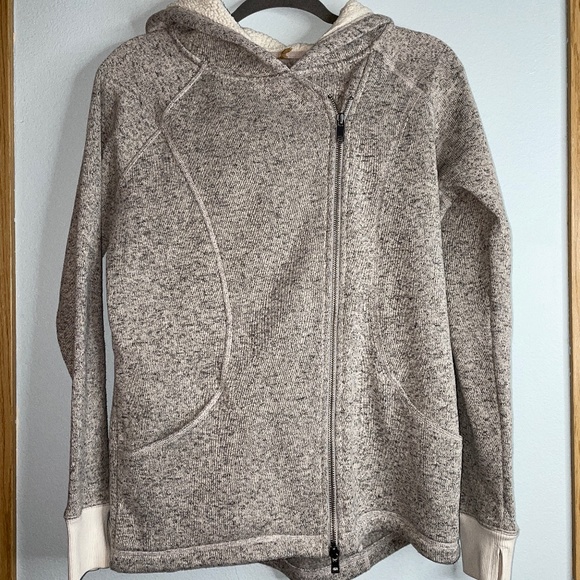 Zella women’s medium gray jacket with hood - Picture 2 of 3